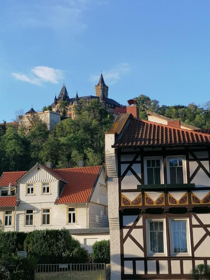 Haus Kreuzberg Mit Schlossblick Leilighet Wernigerode Eksteriør bilde
