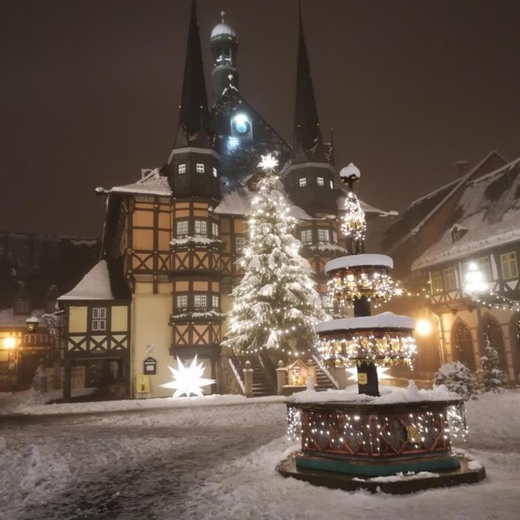 Haus Kreuzberg Mit Schlossblick Leilighet Wernigerode Eksteriør bilde