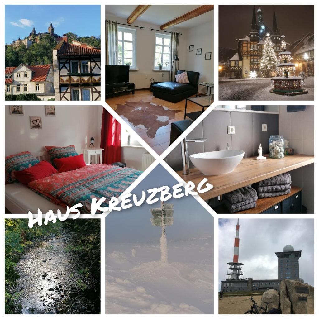 Haus Kreuzberg Mit Schlossblick Leilighet Wernigerode Eksteriør bilde